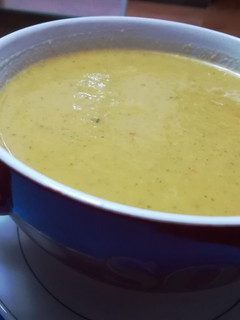 Una foto de Sopa Crema de Zapallo Italiano/ Método Grez