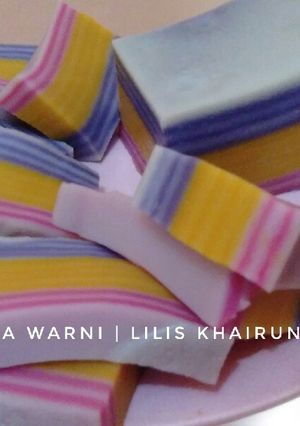 Foto resep Lapis warna warni ala dapurku