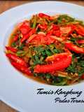 Tumis Kangkung Pedas Terasi