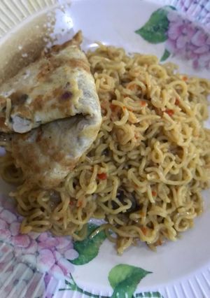 Indomie da kwai ainihin hoton girkin