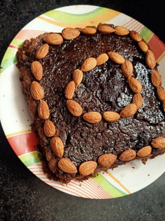 A picture of Rice flour cake (Cake Using Rice flour).