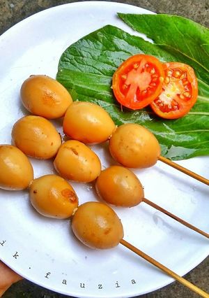 Foto resep Sate telur puyuh