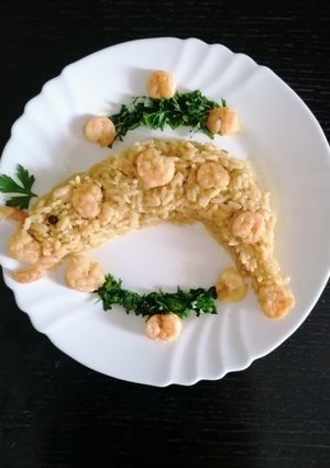 Φωτογραφία της συνταγής Γαριδοπύλαφο! 🦐