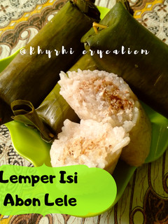 Foto resep Lemper Isi Abon Lele