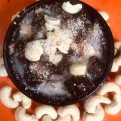 A picture of Sweet potato payesh.