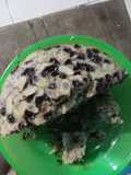 Bolu pisang kukus (takaran sendok)