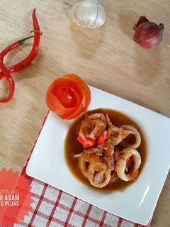 Foto resep Cumi Asam Manis Pedas