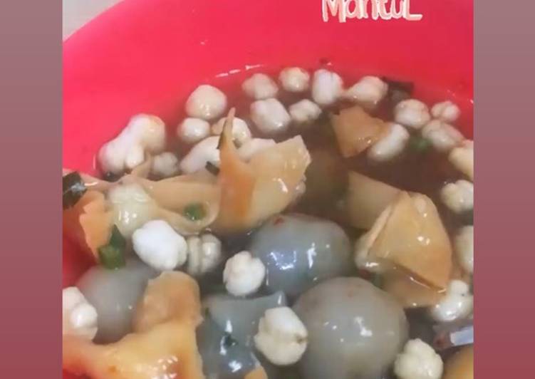 Resep Bakso aci Anti Gagal