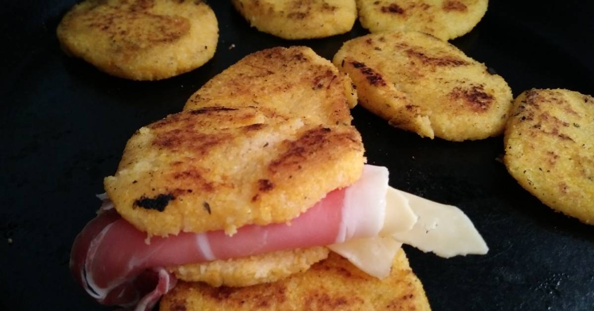 Arepa de polenta 20 recetas caseras Cookpad