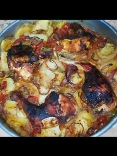 صورة لوصفة صينيه بطاطس مفيش اسهل منها لمبتدئي تعلم الطبخ 😍😍💪