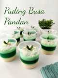 Puding Busa Pandan