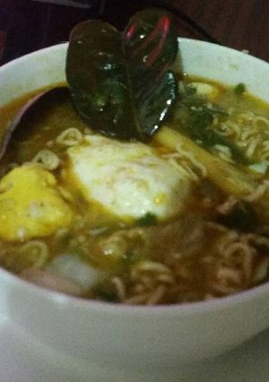Foto resep Mie pedas cabe hijau