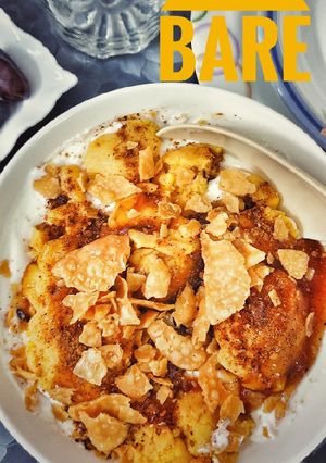 A picture of Meethe dahi bare.