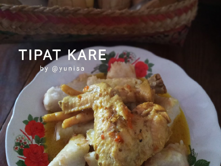 Bagaimana Menyiapkan TIPAT KUAH KARE masakan Bali, Bikin Ngiler