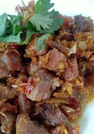 รูปของ ผัดเผ็ดหมู