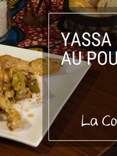 Una foto de Yassa au poulet- guiso africano