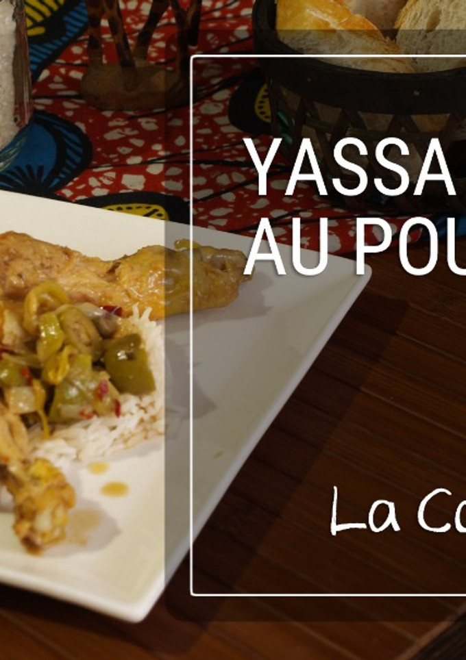 Una foto de Yassa au poulet- guiso africano