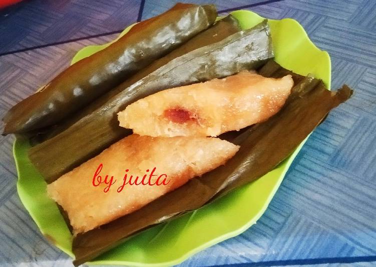 resep cara membuat Lemet singkong isi kurma