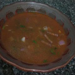 A picture of Tomato soup.