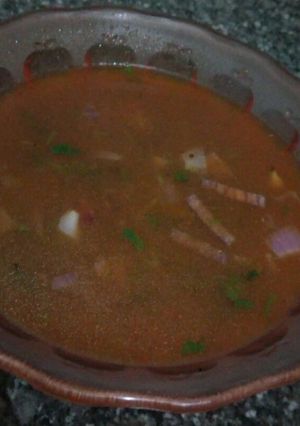 A picture of Tomato soup.