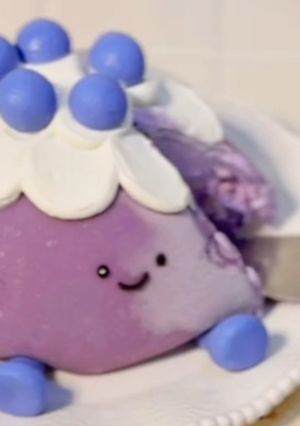 Foto resep Jellycat Mochi Ube Cake 🤭