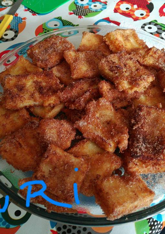 Una foto de Leche frita
