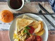 Gambar english breakfast kentang