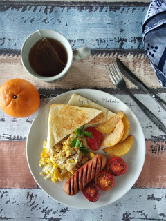 Foto resep Simple English Breakfast