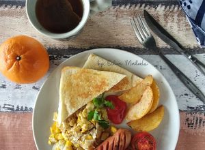 Foto resep Simple English Breakfast