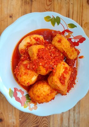 Foto resep Tahu Telur Balado