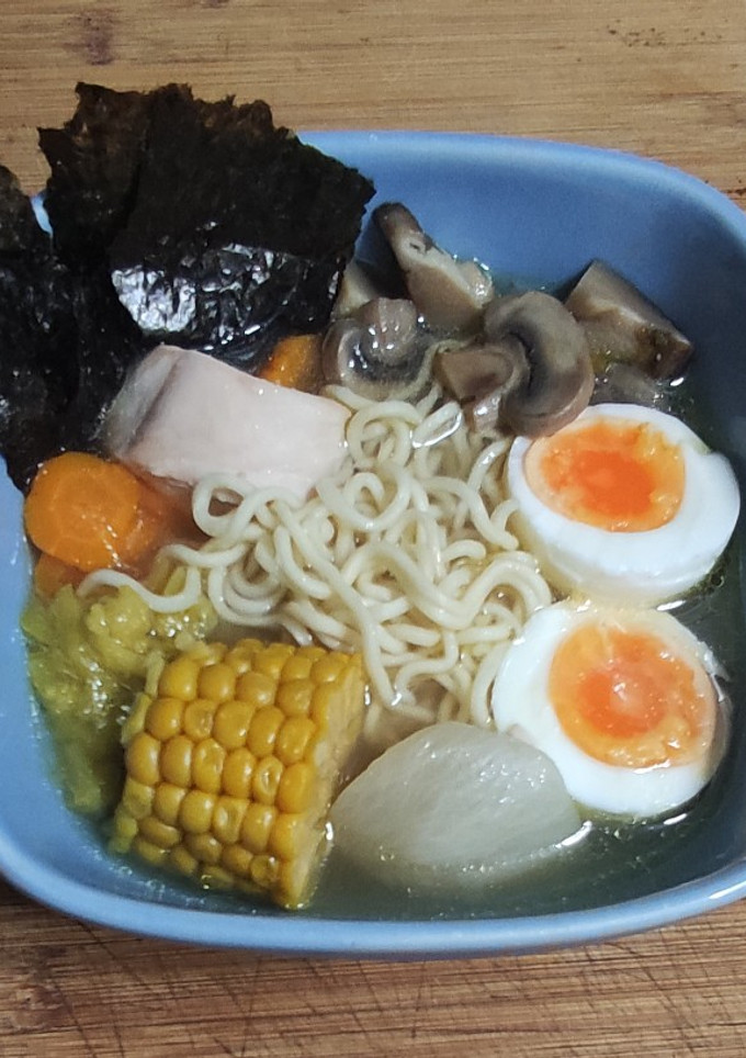 Una foto de Ramen de miso