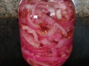 A picture of pickled onions