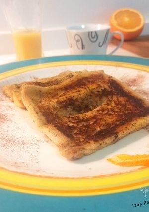 Una foto de Tostadas francesas a la naranja