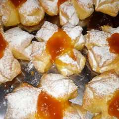 Una foto de Brioches con sabor a naranja
