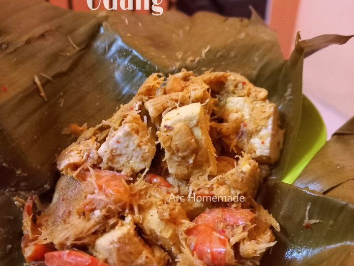 Resep Botok Tahu Tempe Udang Anti Gagal