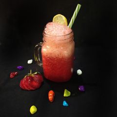 A picture of Strawberry Mojito.