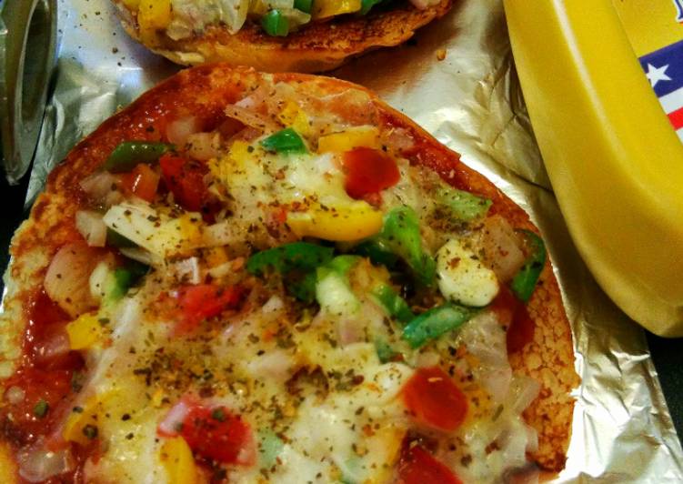 Simple Way to Make Perfect Quick Open pizza Burger