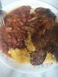 Chuleta a la bbq