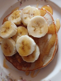 Una foto de Hotcakes de banana fácil y rápido ❤️ súper ricos