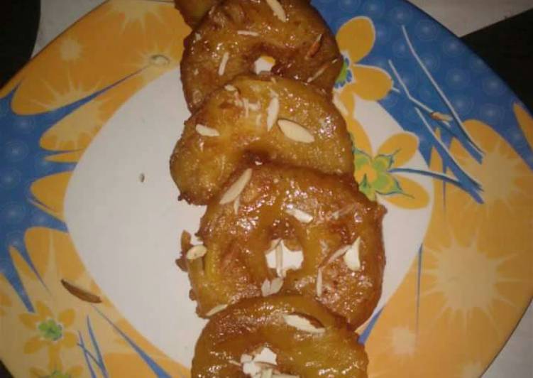 Apple jalebi