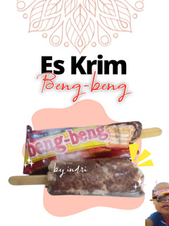 Foto resep (Camilan Homemade) Es Krim Beng-beng