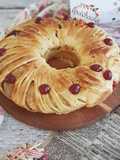 Brioche des rois comme une galette