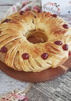 Une photo de Brioche des rois comme une galette