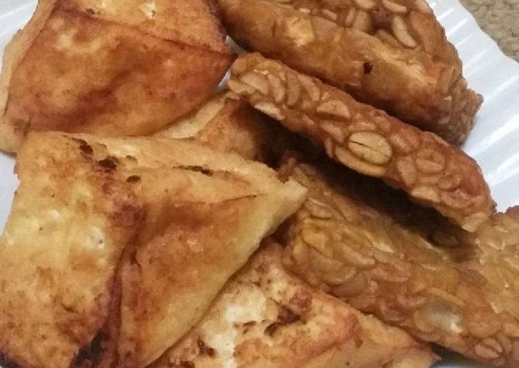 Bagaimana Membuat Tempe/Tahu goreng, Enak Banget
