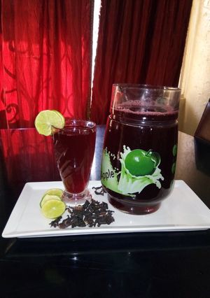A picture of Zobo drink.