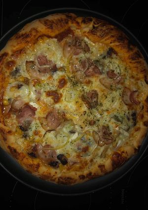 🍕Egyszerű pizzatészta és pizzaszósz recept fotója
