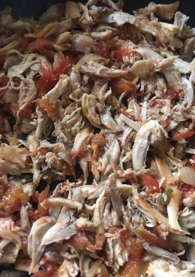 Una foto de Pollo a la mexicana (express)