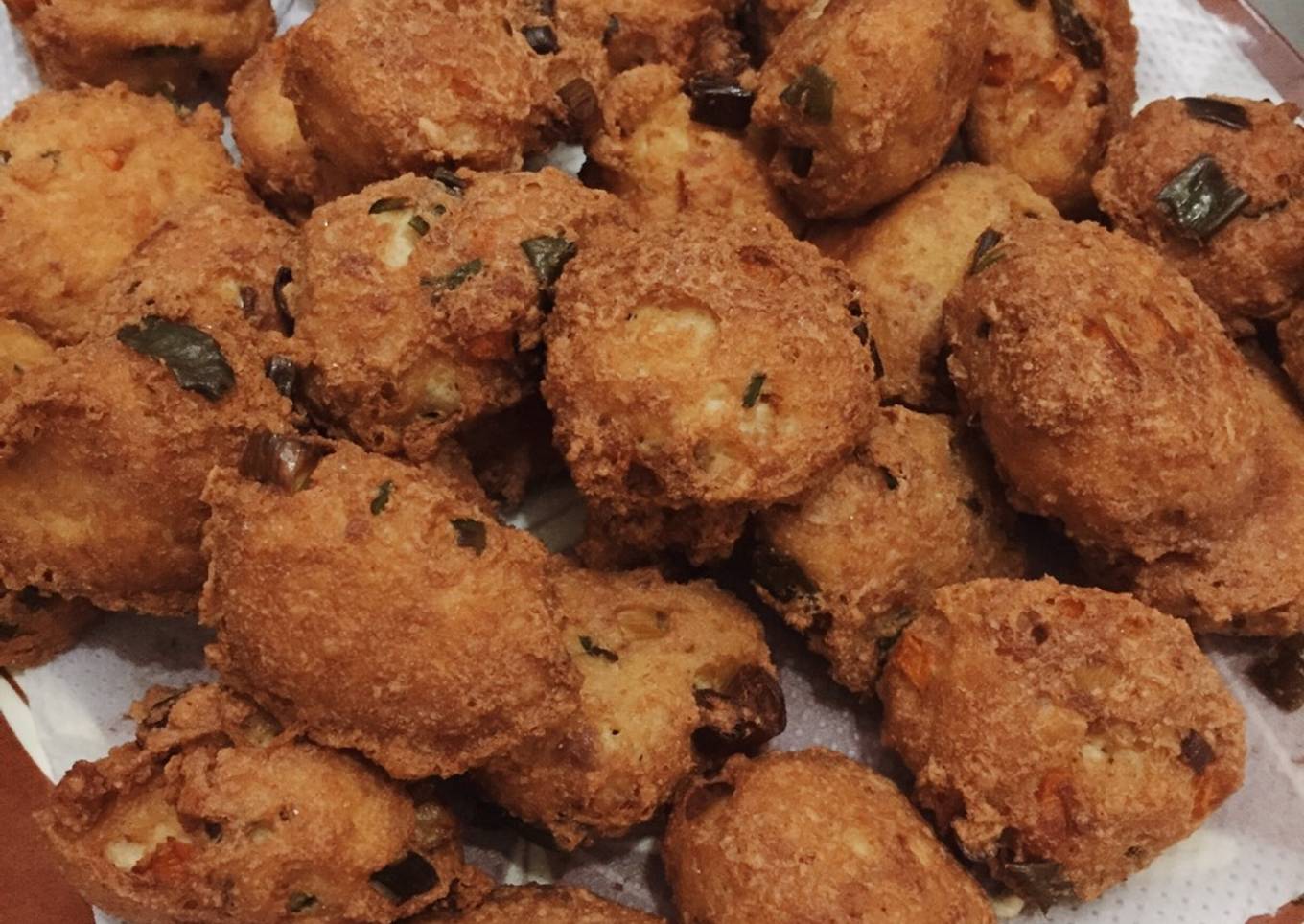 bola2 tahu cornet goreng 😘