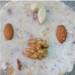 A picture of Dryfruits ice-cream.