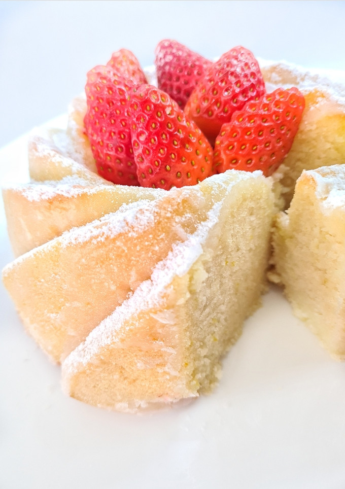 Una foto de Budin de naranja